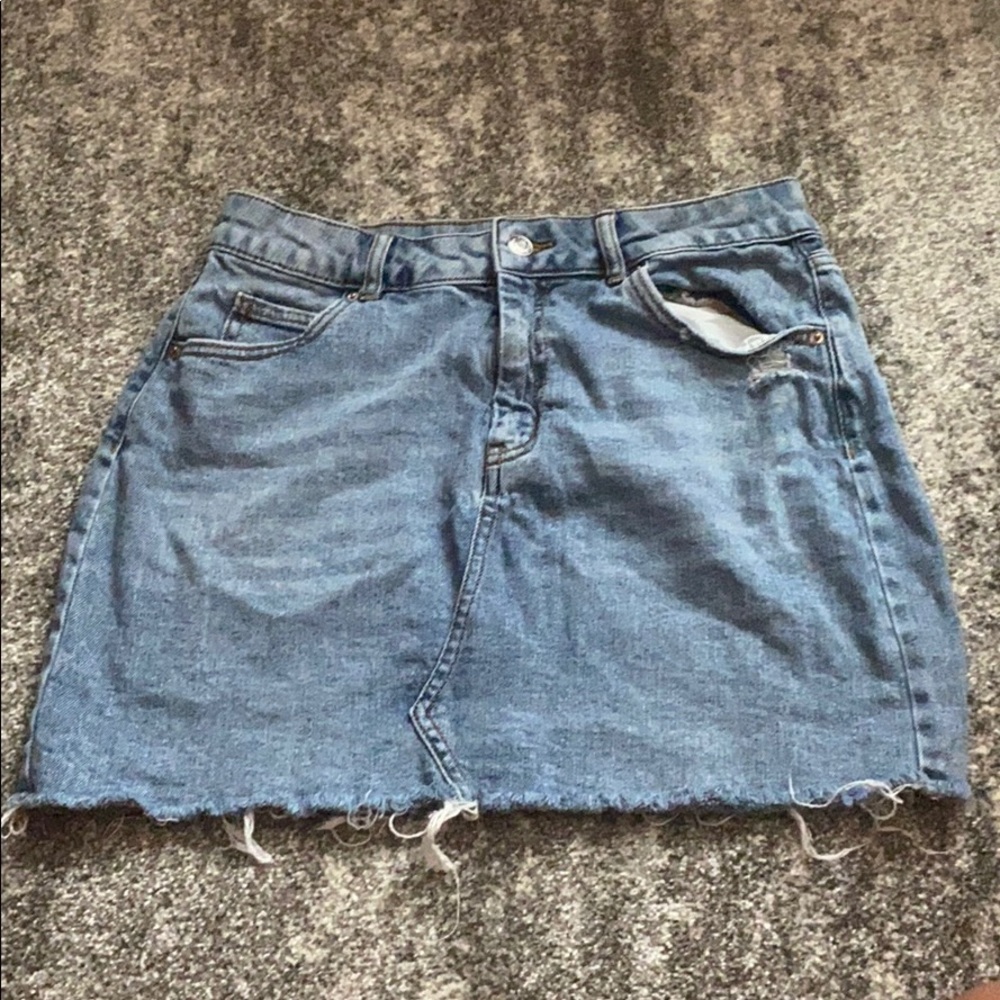 Wild Fable Jean Skirt